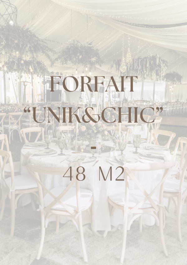 Forfait Unik&Chic - 48m2