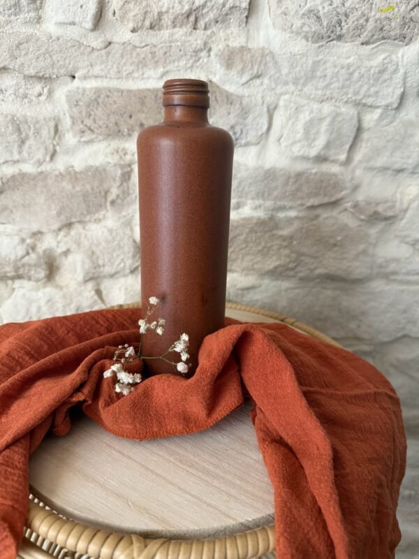 Bouteille en grès Terra cotta