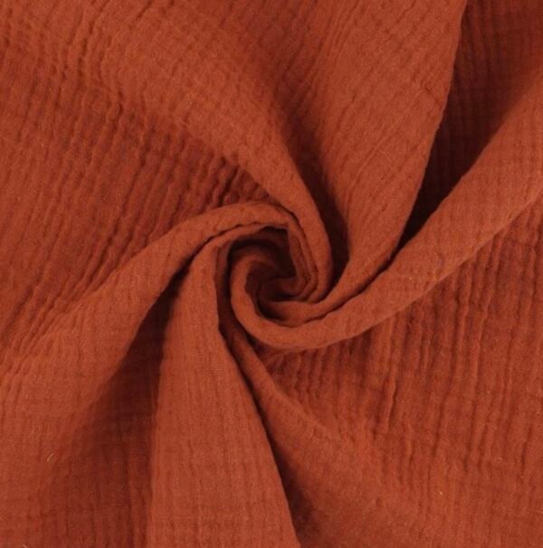 Serviette gaze de coton - Terra Cotta