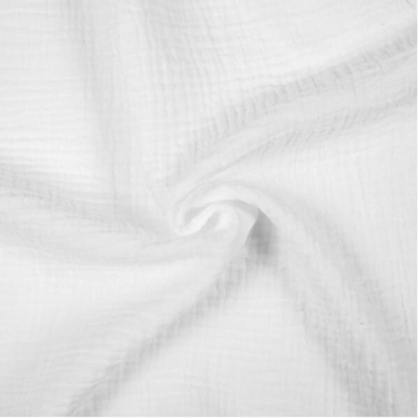 Serviette gaze de coton - Blanc pur