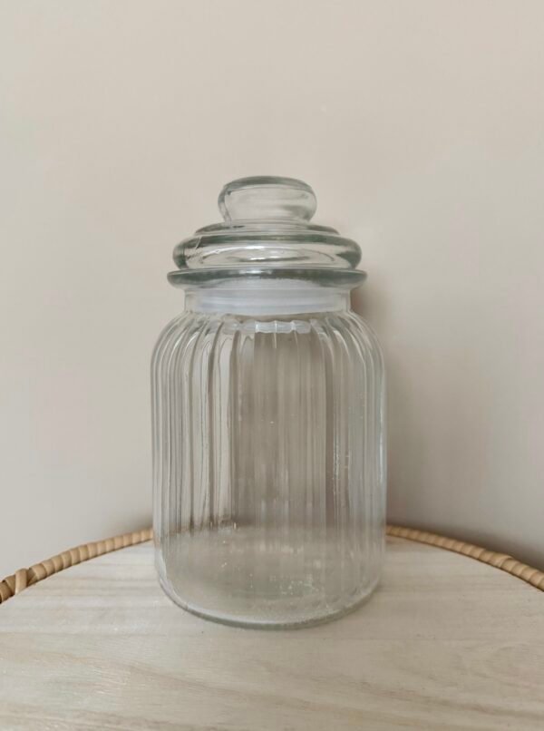 Grande bonbonnière en verre - 1