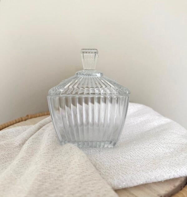 Petite bonbonnière en verre - 3