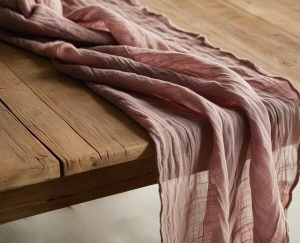 Chemin de table - Blush