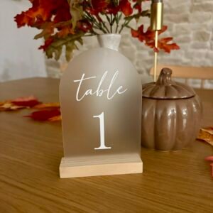 Numéro de table - Arche givrée