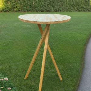 Table haute mange-debout "Rustique&chic"